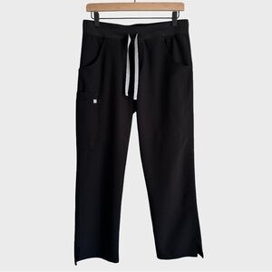 Figs Kade Cargo Scrub Pants Bottoms Black Small Petite S/P